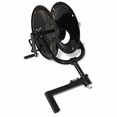 Hand Crank Hose Reel 150 ft 1 ID Blck