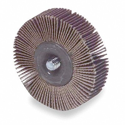 Flap Wheel 2 1/2 in Dia 1 in W P120 Grit