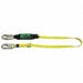 Shock-Absorbing Lanyard Yellow