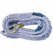 Vertical Rope Lifeline Single Snap Hook