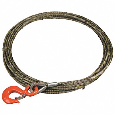 Winch Cable 1/2 in x 75 ft.