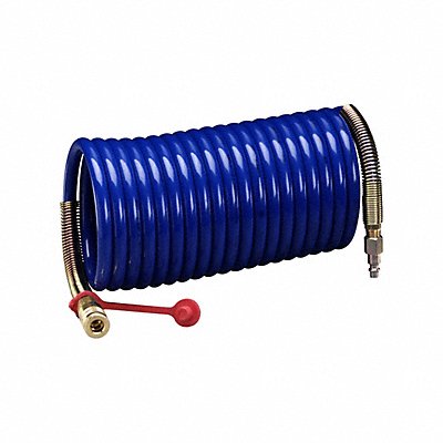 Coiled Airline Hose 100 ft Hose L Blue