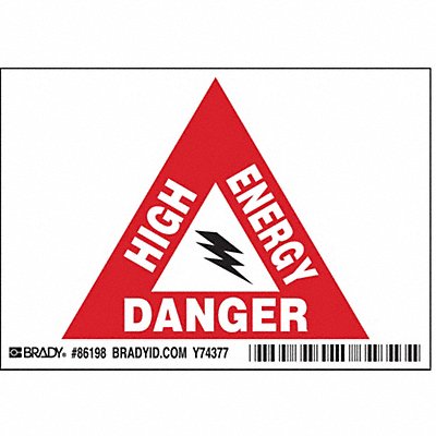 Label 3 1/2 in x 5 in Polyester PK5