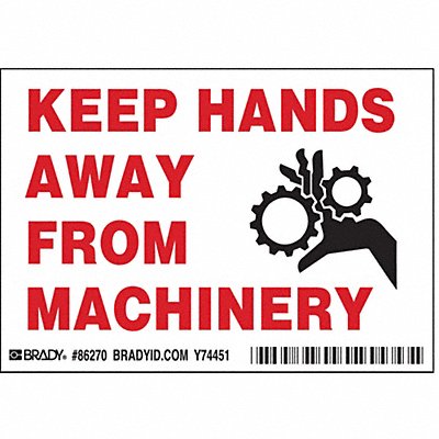 Label 3 1/2 inx5 in Polyester PK5