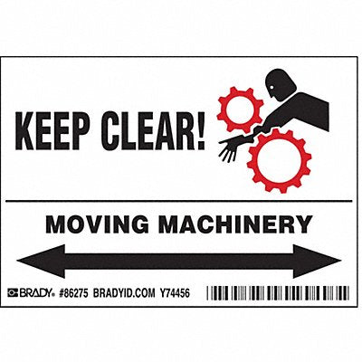 Label 3 1/2 inx5 in Polyester PK5
