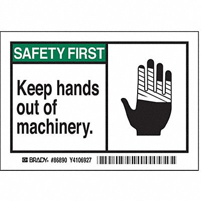 Label 3 1/2 inx5 in Polyester PK5