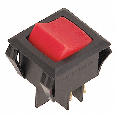 Lighted Rocker Switch DPST 4 Connections