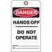Danger Tag 7 in H 4 in W Cardstock PK25