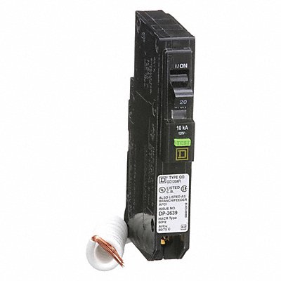 Circuit Breaker 20A Plug In 120/240V 1P