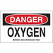 Gas Cylinder Label 3in x 5in Paper PK10