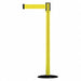 D0007 Barrier Post w/ Belt 7-1/2 ft L Yellow