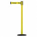 D0008 Barrier Post with Belt Yellow