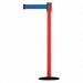 D0007 Barrier Post with Belt 7-1/2 ft L Blue