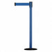 D0007 Barrier Post with Belt 7-1/2 ft L Blue