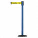 D0008 Barrier Post with Belt Blue