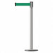 Barrier Post with Belt 7-1/2 ft L Green