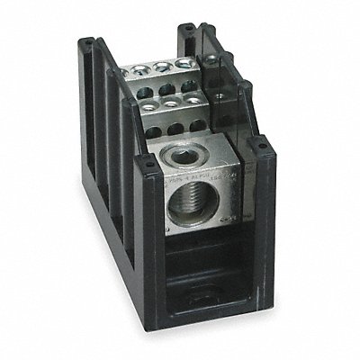 Power Distr Block Al/Cu 600V AC/DC