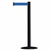 D0029 Barrier Post with Belt 7-1/2 ft L Blue