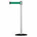 D0029 Barrier Post with Belt 7-1/2 ft L Green