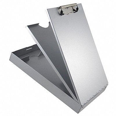 Storage Clipboard Letter Sz Metal Silver