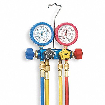 Mechanical Manifold Gauge Set 4-Valve