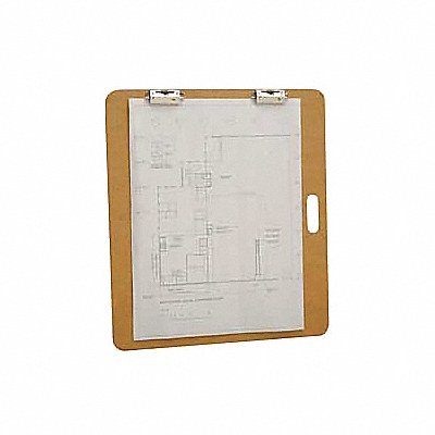 Clipboard Jumbo Size Hardboard Brown