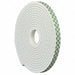 Double Sided Foam Tape 5 yd L 1/2 W