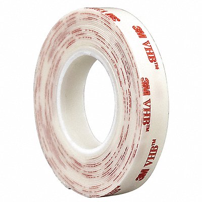 Double Sided VHB Foam Tape 5 yd L 1/2 W