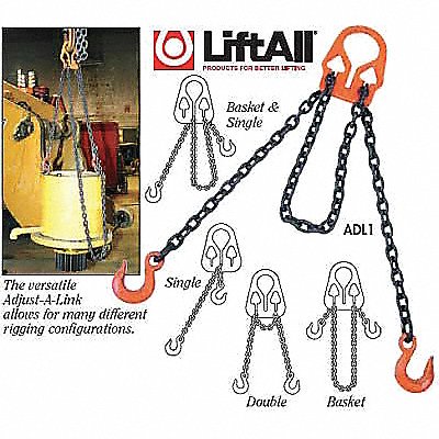 Chain Sling G100 Aly Stl 10 ft L