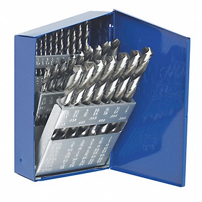 Twist Drill Bit Set HSS Bright 29 pcs.