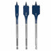 Spade Blade Drill Set 3pc Carbon Steel