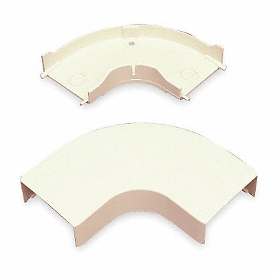 Flat Elbow 90 Deg Ivory PVC Elbows