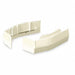 Base Seam Clip White PVC Clips