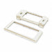 Twin Cover Device Bracket White