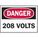 Label 3 1/2 inx5 in Polyester PK5