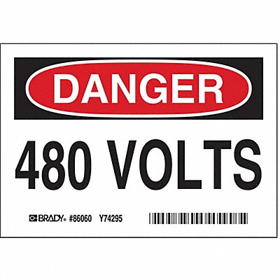 Label 3 1/2 inx5 in Polyester PK5