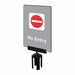 Acrylic Sign Gray No Entry