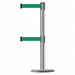 Barrier Post with Belt 7-1/2 ft L Green