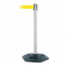 D0032 Barrier Post w/ Belt 7-1/2 ft L Yellow