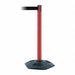 D0032 Barrier Post with Belt 7-1/2 ft L Black