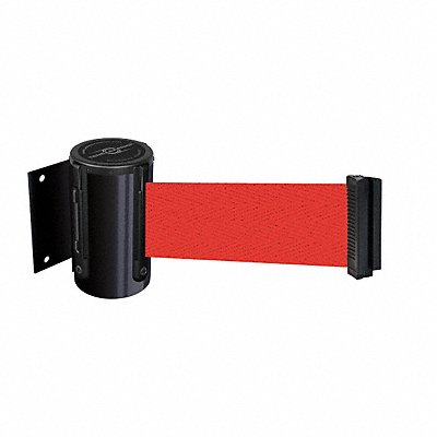 D0087 Belt Barrier Black Belt Color Red