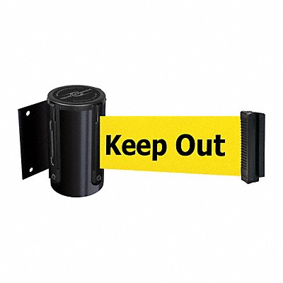 D0088 Belt Barrier Black Belt Color Yellow