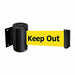 D0088 Belt Barrier Black Belt Color Yellow