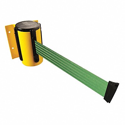 D0087 Belt Barrier Yellow Belt Color Green