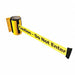 D0088 Belt Barrier Yellow Belt Color Yellow