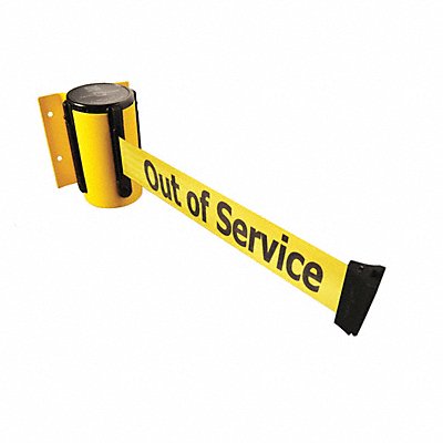 D0095 Belt Barrier Yellow Belt Color Yellow