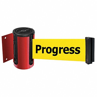 D0088 Belt Barrier Red Belt Color Yellow