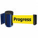 D0088 Belt Barrier Blue Belt Color Yellow