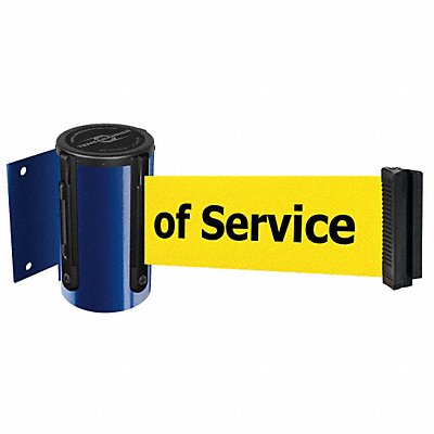 D0088 Belt Barrier Blue Belt Color Yellow