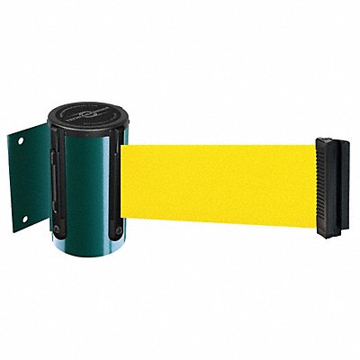 D0087 Belt Barrier Green Belt Color Yellow